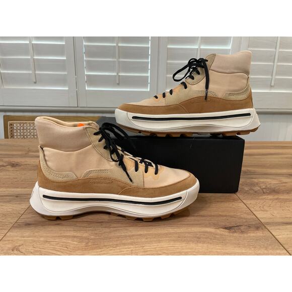 Sorel Women's Ona 503 Mid High-Top Sneaker Suede Textile Upper Size 9.5 NIB - Picture 8 of 13